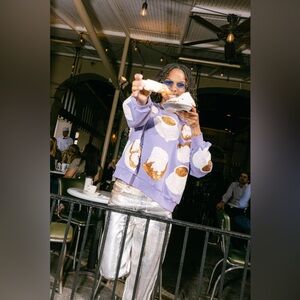 Coffee and Beignets Sweatshirt by Queen of Sparkles.